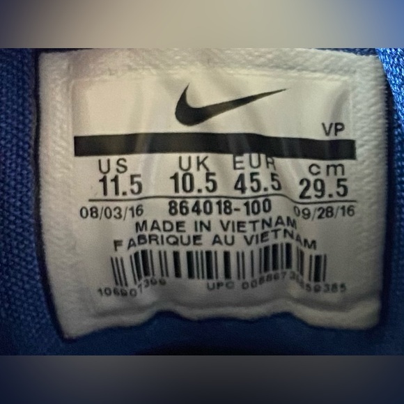 Nike Air Penny IV Orlando Home Size 11.5.       864018-100 main image 7